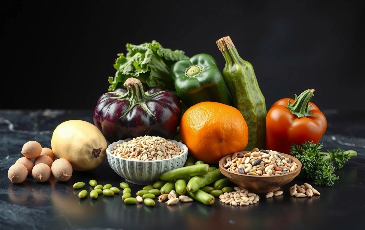 Roślinne składniki pełne energii